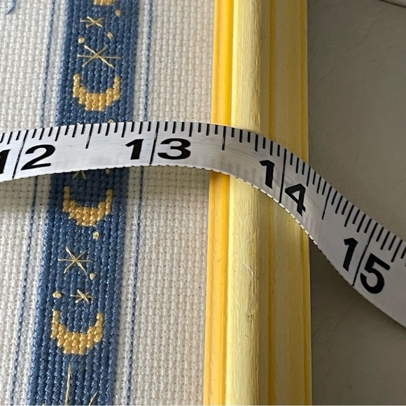 Vintage Cross Stitch Sampler Nighty Lords Prayer Needlepoint Nursery Child’s - Picture 6 of 16